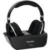 TechniSat STEREOMAN 2 V2 - Cuffie wireless da 2,4 GHz (per televisori e impianti musicali, con docking station, AUX-in, ingresso audio ottico), nero