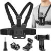 YiliYa Multi-funzione Mobile Phone Chest Mount Harness Strap Holder | Phone Chest Harness Imbracatura da Petto Cellulare Chesty Accessori