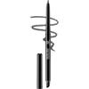 Erinde Gel Eyeliner, Eyeliner Impermeabile e Wischfest, Matita Occhi Grigio, Alta Pigmentazione, Lunga Tenuta 16 Ore, Punta Retrattile, con Applicatore in Spugna Integrato e Temperino, #05 Charcoal