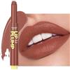 Erinde Rossetto Shimmer a Lunga Durata, Idratante e Cremoso Shimmer Lipstick, Colore Intenso con Micro-Perle, Effetto Lucentezza 3D, Texture Morbida e Setosa, Formula Nutriente, Vegano #110