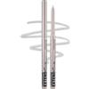 Erinde Gel Eyeliner Argento, Retractable Matita Occhi Waterproof, Eyeliner Effetto Opaco a Lunga Durata, Alta Pigmentazione con Formula a Prova di Macchie, Texture Cremosa e Setosa #02