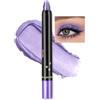 Erinde Ombretto in Stick Viola Cremoso, Matita Ombretto, Impermeabile e Altamente Pigmentato Eyeshadow Stick, Lunga Tenuta con Effetto Metallico Luminoso, Texture Setosa e Facile da Applicare, Vegan
