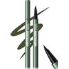 Erinde Eyeliner Verde Scuro, con Punta di Precisione Curvata a 18°, Impermeabile e Anti-Sbavatura, Alta Pigmentazione, Asciugatura Rapida e Lunga Tenuta, Linee Scorrevoli, Adatto ai Principianti