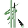 Erinde Eyeliner Verde Chiaro, con Punta di Precisione Curvata a 18°, Impermeabile e Anti-Sbavatura, Alta Pigmentazione, Asciugatura Rapida e Lunga Tenuta, Linee Scorrevoli, Adatto ai Principianti