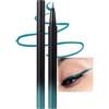 Erinde Eyeliner Liquido Metallico Verde, Eyeliner Waterproof, Matita Occhi Lunga Tenuta fino a 8 ore, Asciugatura Rapida e Antisbirciatura, Finish Lucido e Brillante, Alta Pigmentazione #08