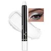 Erinde Ombretto in Stick Bianco Cremoso, Matita Ombretto, Impermeabile e Altamente Pigmentato Eyeshadow Stick, Lunga Tenuta con Effetto Metallico Luminoso, Texture Setosa e Facile da Applicare, Vegan