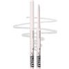 Erinde Gel Eyeliner Bianco, Retractable Matita Occhi Waterproof, Eyeliner Effetto Opaco a Lunga Durata, Alta Pigmentazione con Formula a Prova di Macchie, Texture Cremosa e Setosa #01