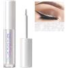 Erinde Eyeliner Liquido Glitterato, Metallico Shimmer, Adesivi Colorati ad Alto Pigmento, Impermeabile Lunga Durata per Donne #01