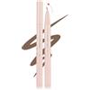 Erinde Marrone Eyeliner Liquido, Punta Curva a 18°, Asciugatura Rapida, Impermeabile e Anti Sbavatura, Alta Pigmentazione, Trucco Occhi a Lunga Durata Fino a 16 Ore, Definisce il Contorno Occhi #02