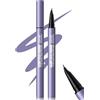 Erinde Eyeliner Viola, con Punta di Precisione Curvata a 18°, Impermeabile e Anti-Sbavatura, Alta Pigmentazione, Asciugatura Rapida e Lunga Tenuta, Linee Scorrevoli, Adatto ai Principianti, Vegana