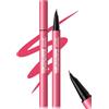 Erinde Eyeliner Rosa, con Punta di Precisione Curvata a 18°, Impermeabile e Anti-Sbavatura, Alta Pigmentazione, Asciugatura Rapida e Lunga Tenuta, Linee Scorrevoli, Adatto ai Principianti, Vegana