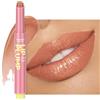 Erinde Rossetto Shimmer a Lunga Durata, Idratante e Cremoso Shimmer Lipstick, Colore Intenso con Micro-Perle, Effetto Lucentezza 3D, Texture Morbida e Setosa, Formula Nutriente, Vegano #101