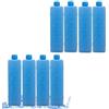 Giwoatln 8 Pezzi Ghiaccioli per Borsa Frigo - 200ml Mattonelle Ghiaccio, Ghiaccio Borsa Frigo, Raffreddamento Ghiacciolo Termico, GhiaccioRiutilizzabile per Borse Termiche E Scatole