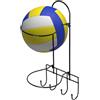 Generic Display del supporto da basket, supporto a parete della palla | Visualizza il portapallone da basket montato a palla,Organizzatore di attrezzature sportive per risparmiare spazio senza scaffale stock