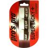 Generisch Pros Pro Super Tacky Plus - Fascia da tennis, 3 pezzi, colore: Bianco