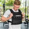 FORZA Gilet Zavorrato 20kg - Giubotto Palestra Per Allenamenti | Peso Regolabile | Gilet Fitness Con Pesi Removibili | Allenamento Forza