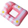 Generico Amaca Acquatica Gonfiabile PVC Poltrona Galleggiante Stampata Materasso Piscina Relax Estivo Seduta Vacanza Spiaggia Leggera Portatile 98x86cm