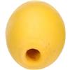 Healeved Boa di Ancoraggio Galleggiante Ovale in PVC Giallo per Kayak e Barca, Visibile e Portatile, per Ancoraggio e Sport Acquatici