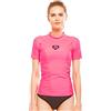 Aqua Marina Alluv Donna SS Rash Guard UV-camicia Lycra Maglietta da bagno Maglia nuoto fucsia - L (40)