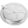 HEMOTON Griglia di Ventilazione in Acciaio Inossidabile Argento 125mm per Barche Alette Regolabili e Bassa Rumorosità per Uso Marino e Interno