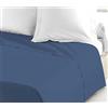 Home Linge Passion, Drap Plat - 1 Pièce, 100% Coton - 57 Fils, 2 Personnes - 240 x 300 cm, Bleu Indigo d'orient HP70815