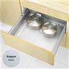 Wenko 47046100 Tappeto antiscivolo in plastica trasparente, con cerchi in rilievo, 50,5 x 5,2 x 5,2 cm