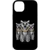 Cool 3 Hip Hop Trio Street Gold Chain Fu Custodia per iPhone 14 Plus Lemur Anello Coda Rap Old School Retro Streetwear 80s 90s