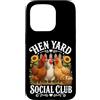 Jimbeels Custodia per iPhone 15 Pro Club Cortile Galline