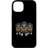 Cool 3 Hip Hop Trio Street Gold Chain Fu Custodia per iPhone 13 Bassotto Doxie Rap Old School Retro Streetwear 80s 90s