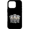 Cool 3 Hip Hop Trio Street Gold Chain Fu Custodia per iPhone 16 Pro Elefante Rap Old School Retro Streetwear 80s 90s Tre