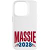 Massie 2028 Election Vote Apparel 28 Custodia per iPhone 14 Pro Massie 2028 Election Thomas Massie For President Vote