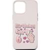 Girls Birthday Korean Kids K Pop Fan K-P Custodia per iPhone 12 Pro Max Compleanno Ragazza 6 Anni 6 Coreano Pop Love K-Pop