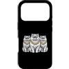 Cool 3 Hip Hop Trio Street Gold Chain Fu Custodia per iPhone 17 Pro Gatto persiano Rap Old School Retro Streetwear 80s 90s Tre