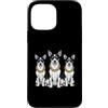 Cool 3 Hip Hop Trio Street Gold Chain Fu Custodia per iPhone 13 Pro Max Rat Terrier Rap Rap Old School Retro Streetwear anni '80 e '90