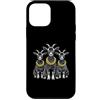 Cool 3 Hip Hop Trio Street Gold Chain Fu Custodia per iPhone 12 mini Goat Rap Old School Retro Streetwear anni '80 '90 Tre
