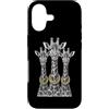 Cool 3 Hip Hop Trio Street Gold Chain Fu Custodia per iPhone 17 Giraffe Rap Old School Retro Streetwear anni '80 '90 Tre