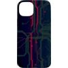 Computer Circuit Board Tech Graphic Nerd Custodia per iPhone 15 Plus Intelligenza Artificiale Hardware Microchip Tech Appassionato