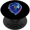 gemini zodiac watercolor cosmos twin gly Gemini Cosmic Acquerello Grafica PopSockets PopGrip Adesivo