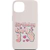 Girls Birthday Korean Kids K Pop Fan K-P Custodia per iPhone 13 Compleanno Ragazza 3 Anni Età 3 Coreano Pop Love K-Pop