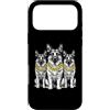 Cool 3 Hip Hop Trio Street Gold Chain Fu Custodia per iPhone 17 Pro Max Pastore Tedesco Rap Old School Retro Streetwear 80s 90s