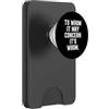 Grammar Nerd Co a chi può riguardare chi Witty Grammar Humor PopSockets PopWallet per MagSafe