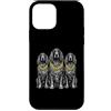 Cool 3 Hip Hop Trio Street Gold Chain Fu Custodia per iPhone 12 mini Irish Setter Dog Rap Old School Retro Streetwear anni '80 '90