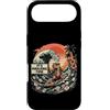 Mahjong Capybara Fun Custodia per iPhone Air Capybara Surfing Mahjong Time Tropical Beach Wave