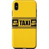 CAB DRIVER TAXI FUN COSTUME APPAREL Custodia per iPhone XS Max TAXI OFF DUTY SEGNO GIALLO TAXI CAB COSTUME