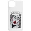 Grandio Design Funny Pop Art Gifts Custodia per iPhone 14 Plus It's Way Too Peopley Fuori Umoristico Vintage Pop Art Girl