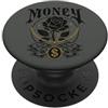 Dark Streetwear Soldi Contanti Gotico Lusso Ricco Estetico PopSockets PopGrip Adesivo
