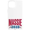 Massie 2028 Election Vote Apparel 28 Custodia per iPhone 15 Massie 2028 Election Thomas Massie For President Vote