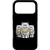 Cool 3 Hip Hop Trio Street Gold Chain Fu Custodia per iPhone 17 Pro Max Gatto persiano Rap Old School Retro Streetwear 80s 90s Tre
