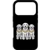 Cool 3 Hip Hop Trio Street Gold Chain Fu Custodia per iPhone 17 Pro Golden Retriever Rap Old School Retro Streetwear anni '80 e '90