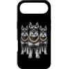 Cool 3 Hip Hop Trio Street Gold Chain Fu Custodia per iPhone Air Miniatura Schnauzer Rap Old School Retro Streetwear 80s 90s